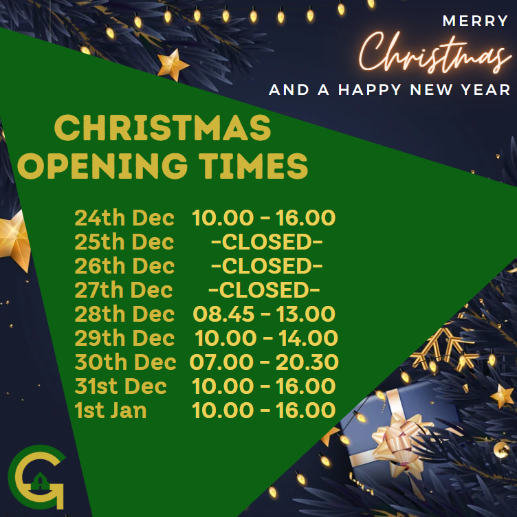 Christmas Opening Hours at Chapel Gym